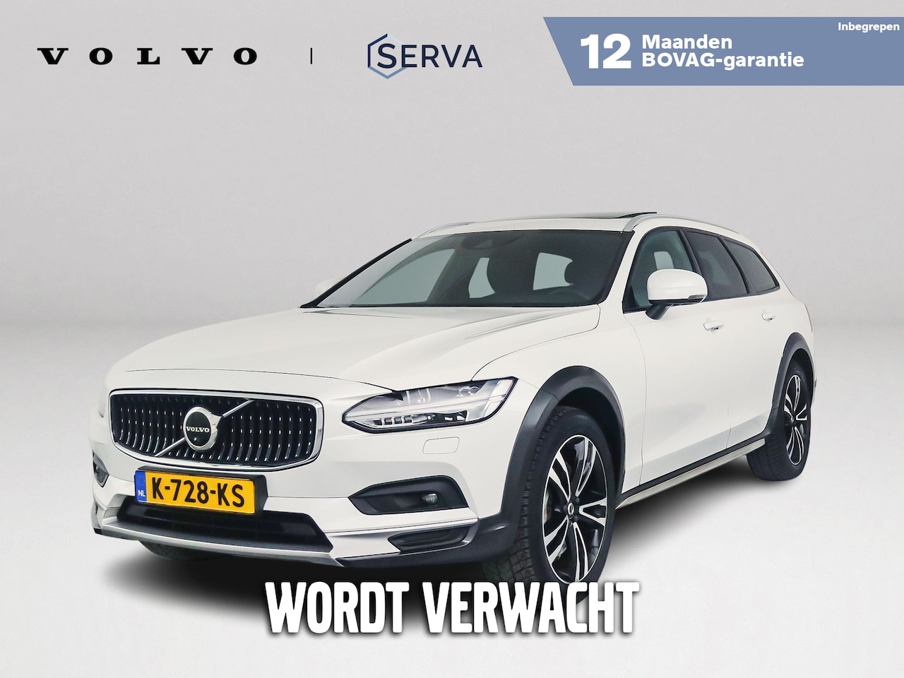 Volvo V90 Cross Country - B5 AWD Pro | Panoramadak | 360° camera | Head-up display | Harman Kardon | Stoel- en stuur - AutoWereld.nl