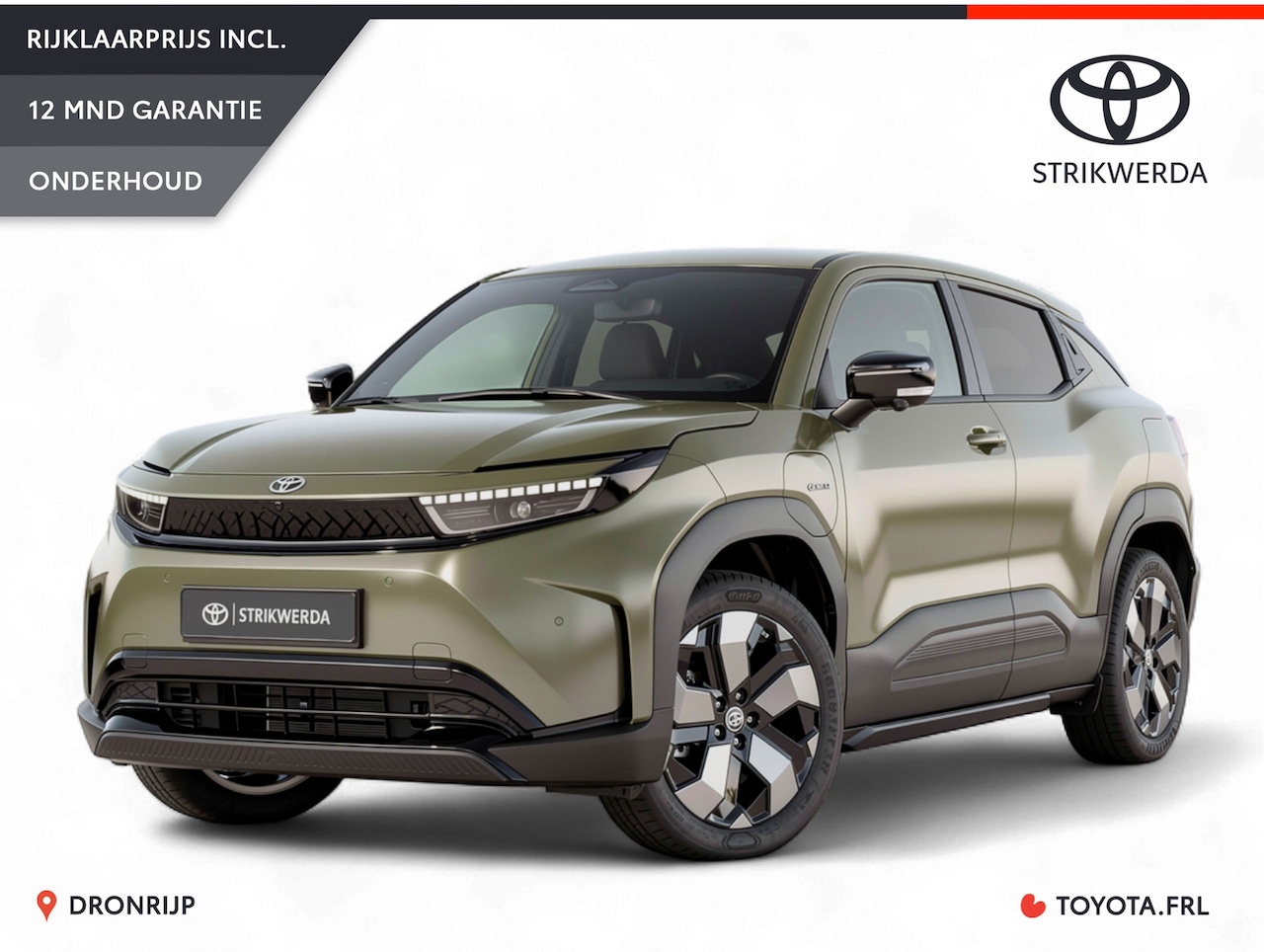 Toyota Urban Cruiser - Executive AWD 61 kWh | JBL | Stoel- stuurverwarming | Elek. verst. stoel | Half-leer | 360 - AutoWereld.nl