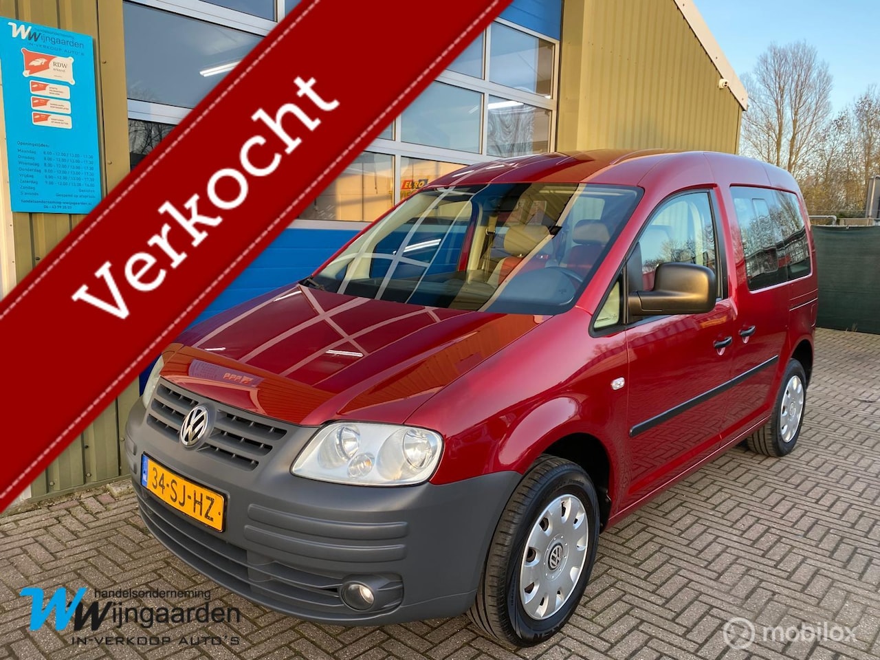 Volkswagen Caddy - Combi 1.6 Turijn Comfort 5p.|Airco|Trekhaak - AutoWereld.nl