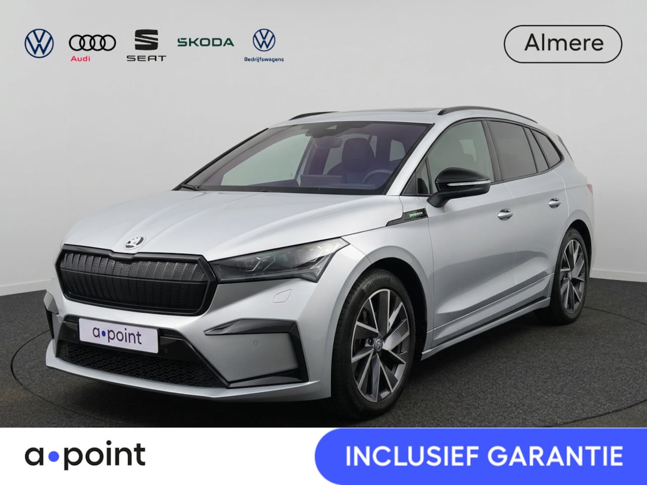 Skoda Enyaq iV - 60 Sportline SOH 91% | 180pk | Trekhaak | Verwarmbare voorstoelen | Adaptieve cruise contr - AutoWereld.nl