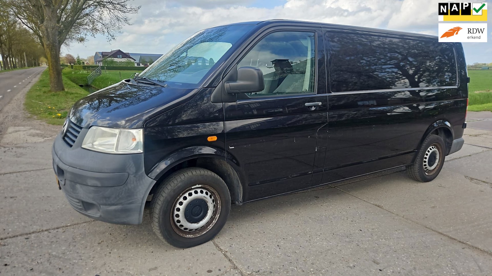 Volkswagen Transporter - 1.9 TDI 340 MHD/ airco/ long model/ EURO 4/ bj 2008 - AutoWereld.nl