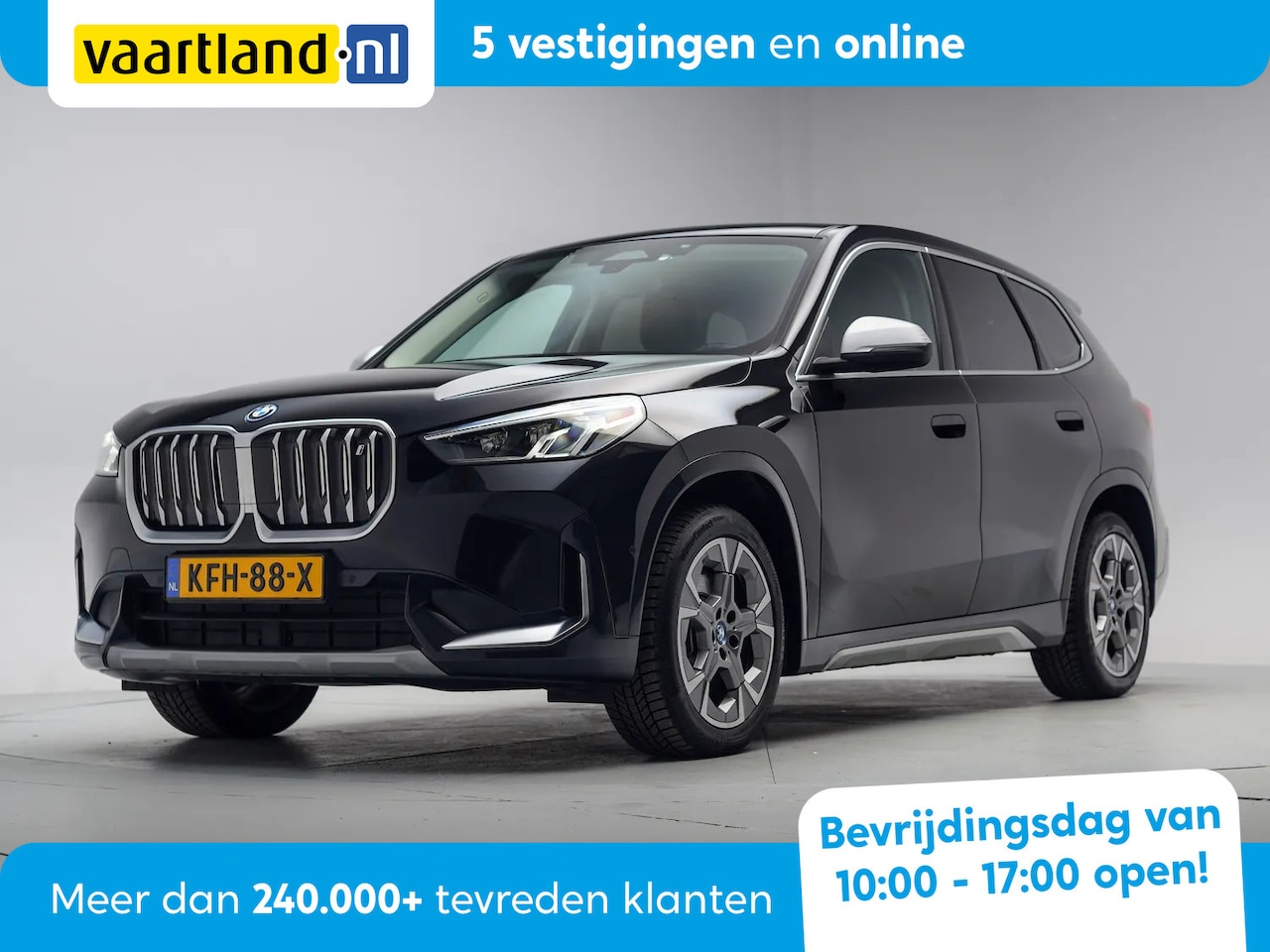 BMW iX1 - xDrive30 313pk Launch Edition 67 kWh 3-fase [ LED Adapt.onderstel Leder Navi ] - AutoWereld.nl