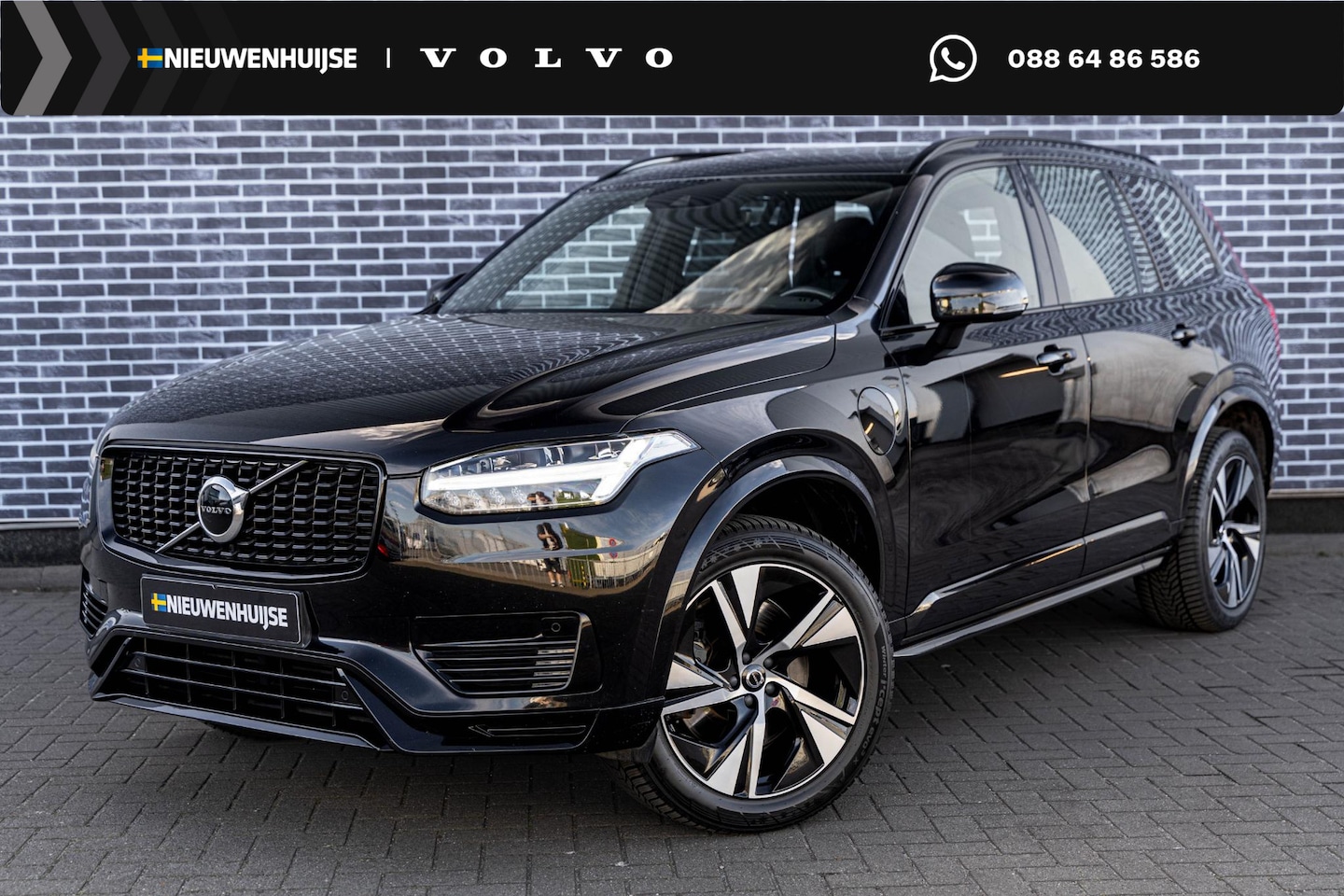 Volvo XC90 - T8 Plug-in Hybrid AWD R-Design | 7-Zits | Navigatie | Trekhaak | Sportstoelen | Stoel-/Stu - AutoWereld.nl