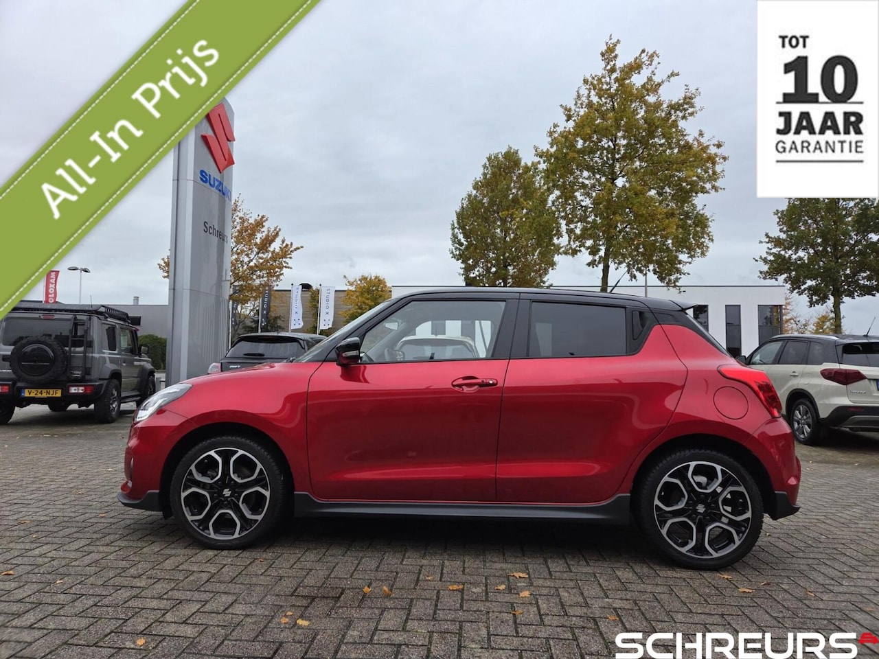 Suzuki Swift - 1.4 Sport Smart Hybrid|1ste eigenaar|Nl. Auto| Tot 10 jaar garantie!!!|Rijklaar prijs - AutoWereld.nl