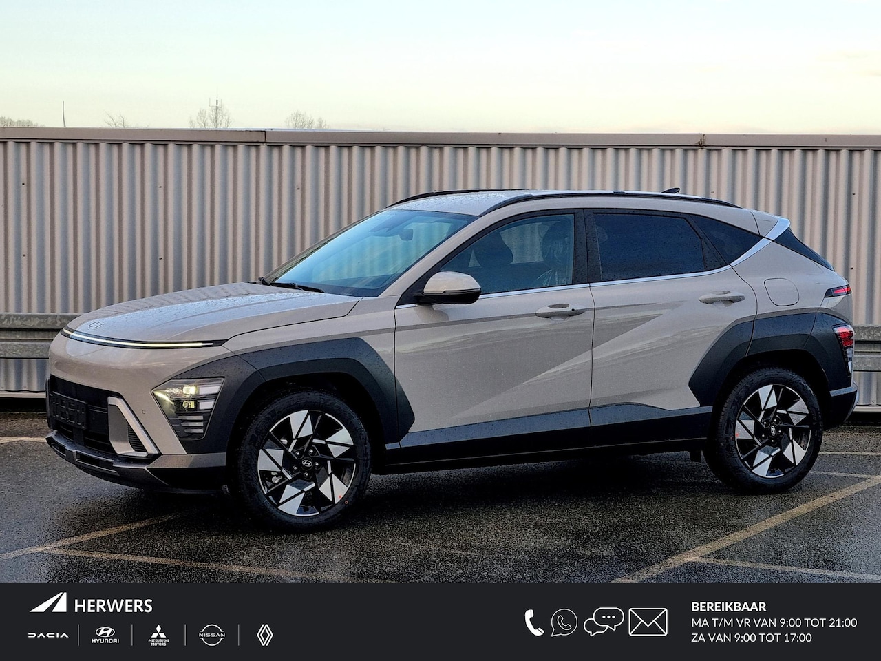 Hyundai Kona - 1.6 GDI HEV Comfort Plus / €3500,- voordeel / Elektrische Achterklep / Stoel Verwarming V+ - AutoWereld.nl