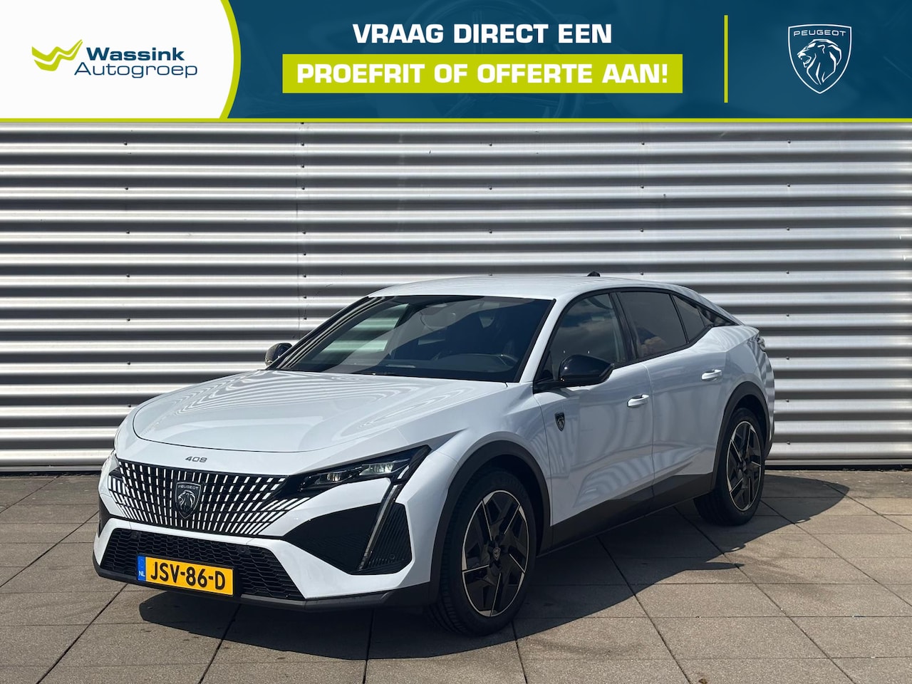 Peugeot 408 - 1.2 Hybrid 145 e-DCS6 GT Automaat | Camera | Adaptive Cruise Control | Navigatie | Stoelve - AutoWereld.nl