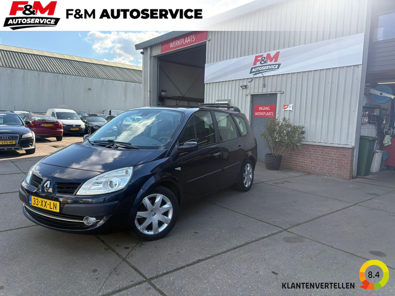 Renault Grand Scénic - 2.0-16V Tech Line 7p. Cruise, clima, pano, navi - AutoWereld.nl