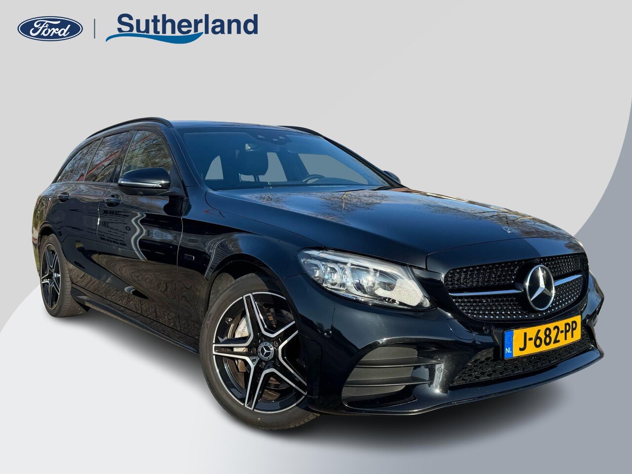 Mercedes-Benz C-klasse Estate - 300 de Business Solution AMG Limited 306pk Trekhaak | Elektrische Achterklep | Matrix LED - AutoWereld.nl