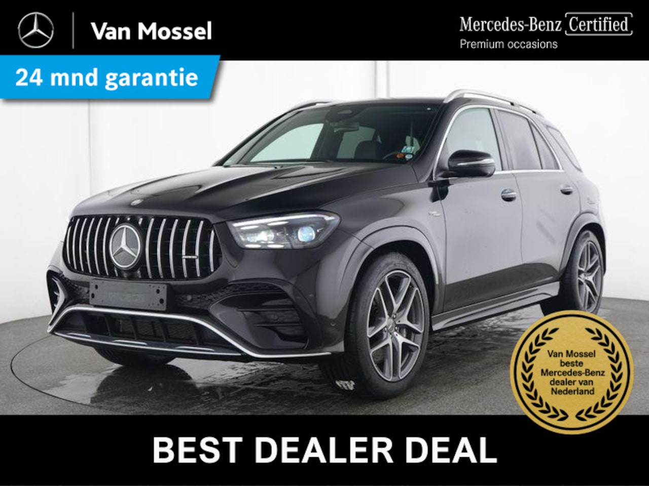 Mercedes-Benz AMG GLE - 53 Hybrid 4MATIC+ / Panoramadak/ Premium/ 21 inch/ Burmester/ El. Trekhaak/ Nappaleder - AutoWereld.nl