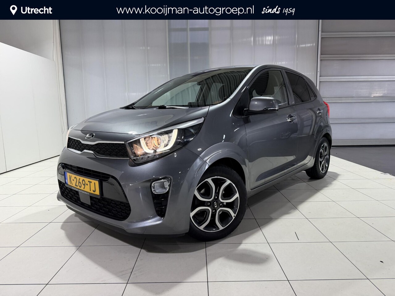Kia Picanto - 1.0 DPi DynamicPlusLine AUTOMAAT, Apple Carplay/Android Auto, Navigatie, Camera. - AutoWereld.nl