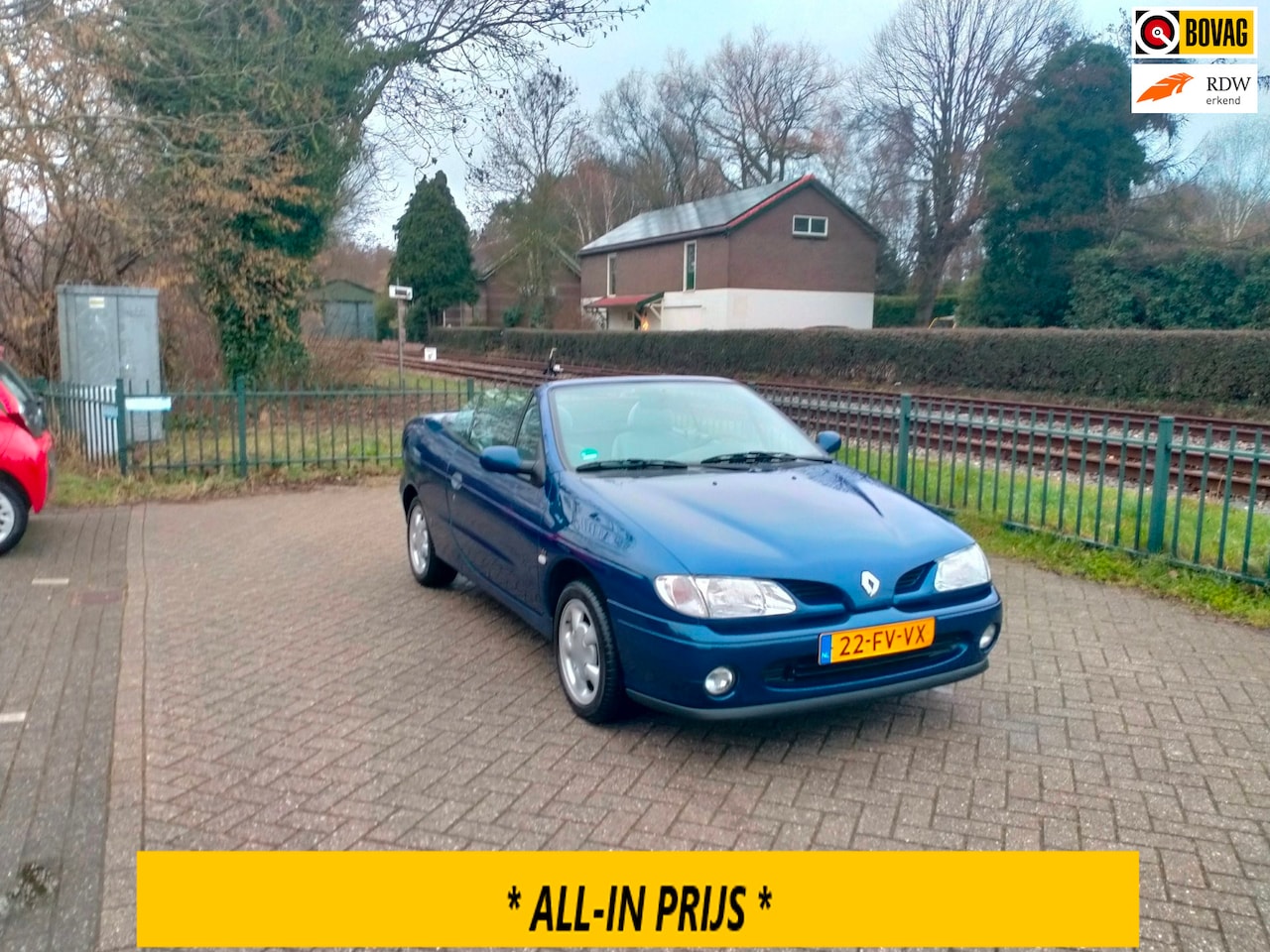 Renault Mégane Cabrio - 1.6e zeer nette auto liefhebbersauto ALLINPRIJS - AutoWereld.nl