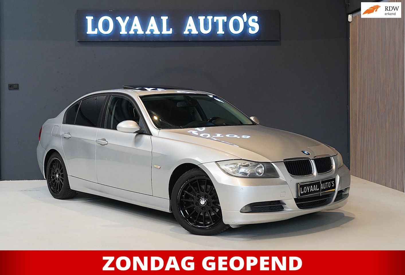 BMW 3-serie - 320i | AUT | GLAZEN-DAK | AIRCO | CRUISE | LEDER | STOEL.VERW | APK. - AutoWereld.nl