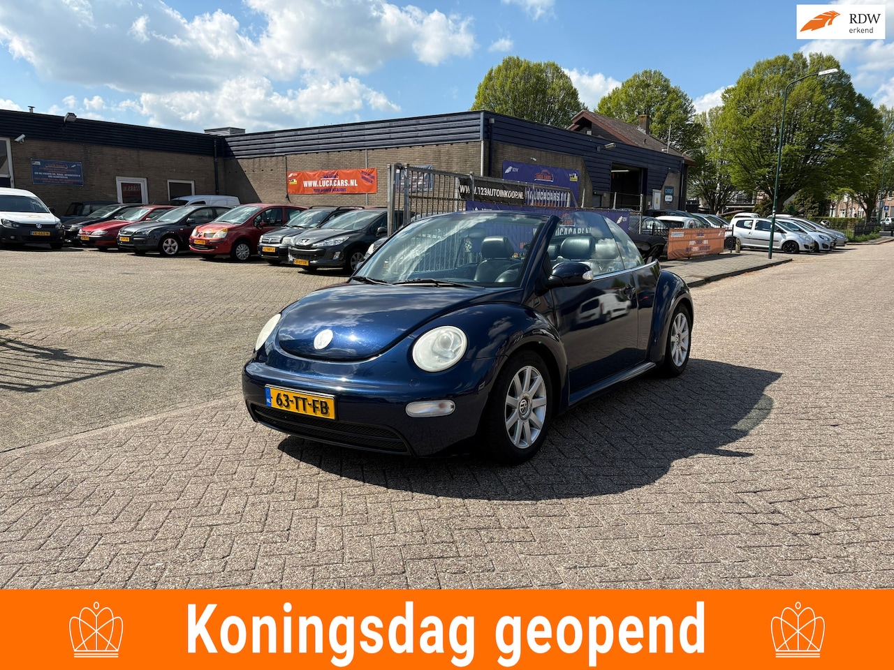 Volkswagen New Beetle Cabriolet - 1.9 TDI Highline 1.9 TDI Highline - AutoWereld.nl