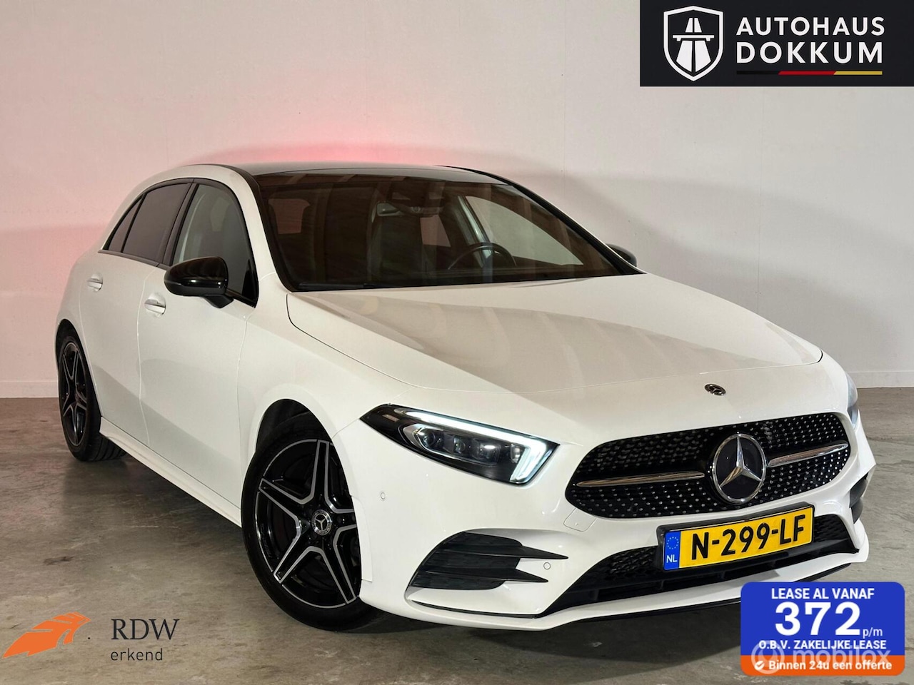 Mercedes-Benz A-klasse - 200 Premium Plus AMG-Line Pano/Stoelverw - AutoWereld.nl