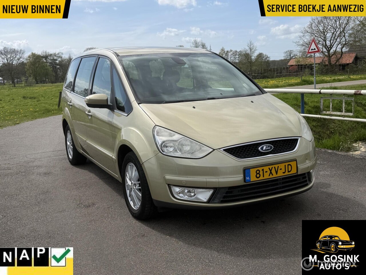 Ford Galaxy - 2.0-16V Ghia 7zits Airco cruis control apk nieuw - AutoWereld.nl