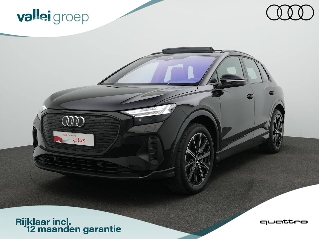 Audi Q4 e-tron - 45 Quattro Advanced edition 82 kWh 286 pk | Panoramadak | Trekhaak | Head-up display | Mat - AutoWereld.nl