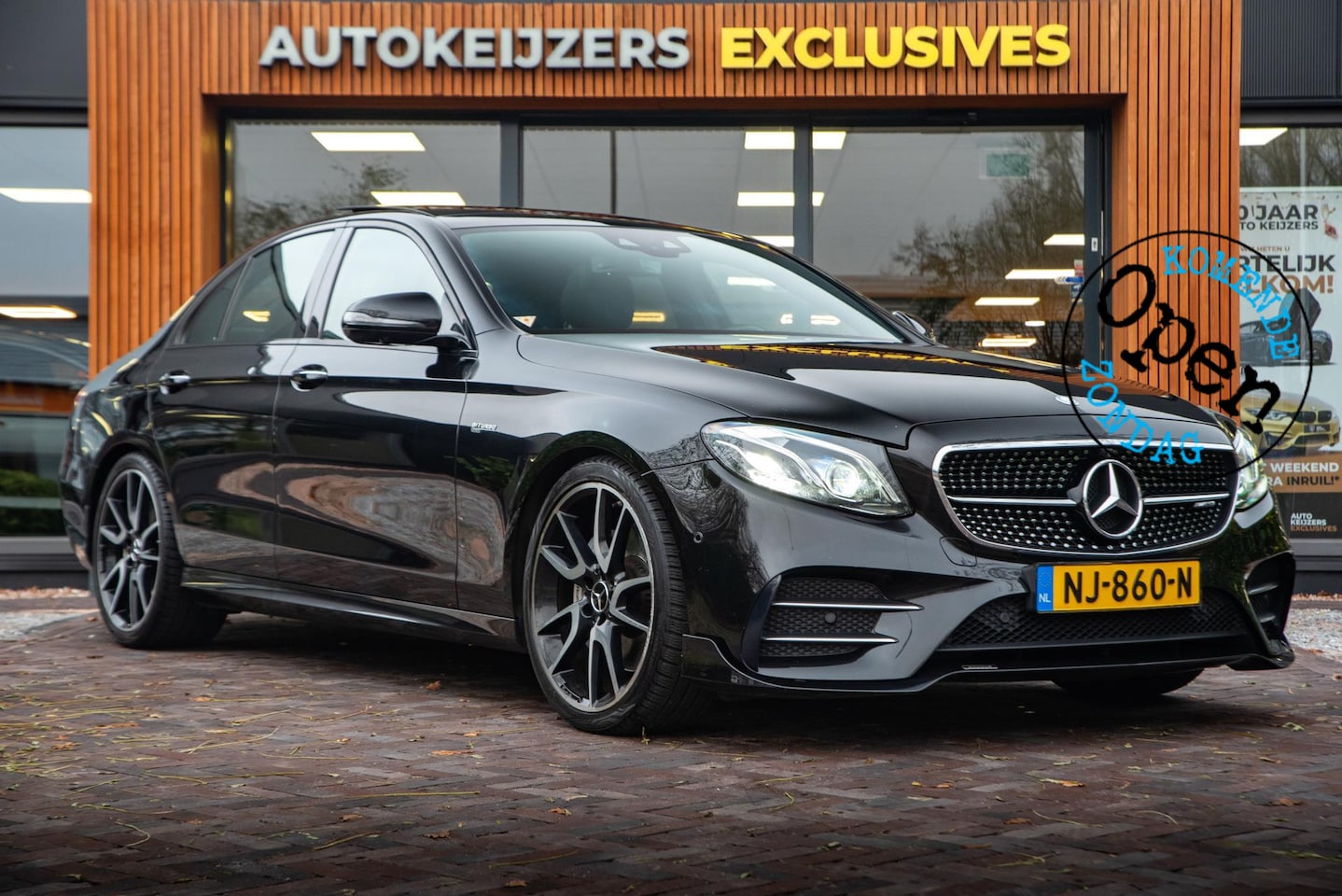 Mercedes-Benz E-klasse - AMG 43 4Matic Prestige Plus Mercedes-Benz E-klasse 43 AMG 4Matic Prestige Plus Panodak Bur - AutoWereld.nl