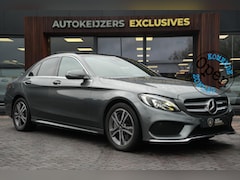 Mercedes-Benz C-klasse - 350 e AMG Luchtvering Panoramadak Cruise Stoelverw. Leer