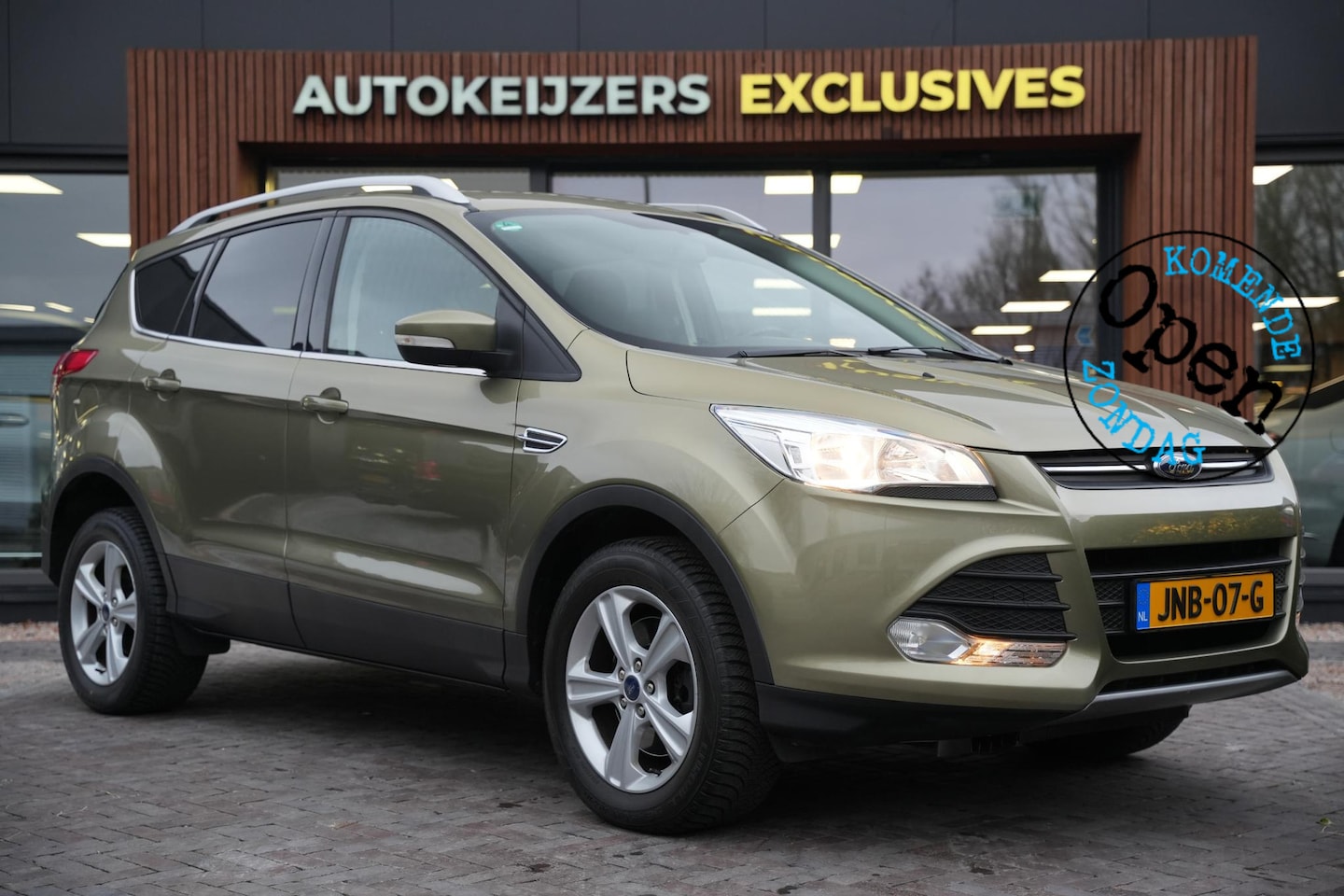 Ford Kuga - Ford Kuga 1.6 4X4 183PK Automaat Cruise Control Airco Keyless Go Trekhaak - AutoWereld.nl