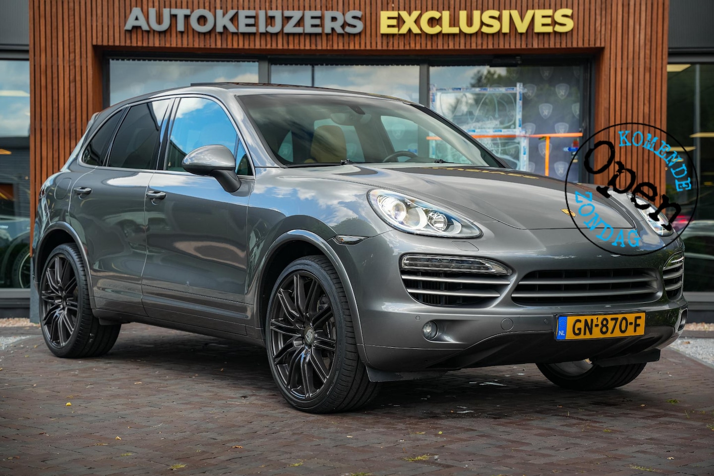 Porsche Cayenne - 3.0 D Platinum Edition Panoramadak Leer Cruise Navigatie PDC - AutoWereld.nl