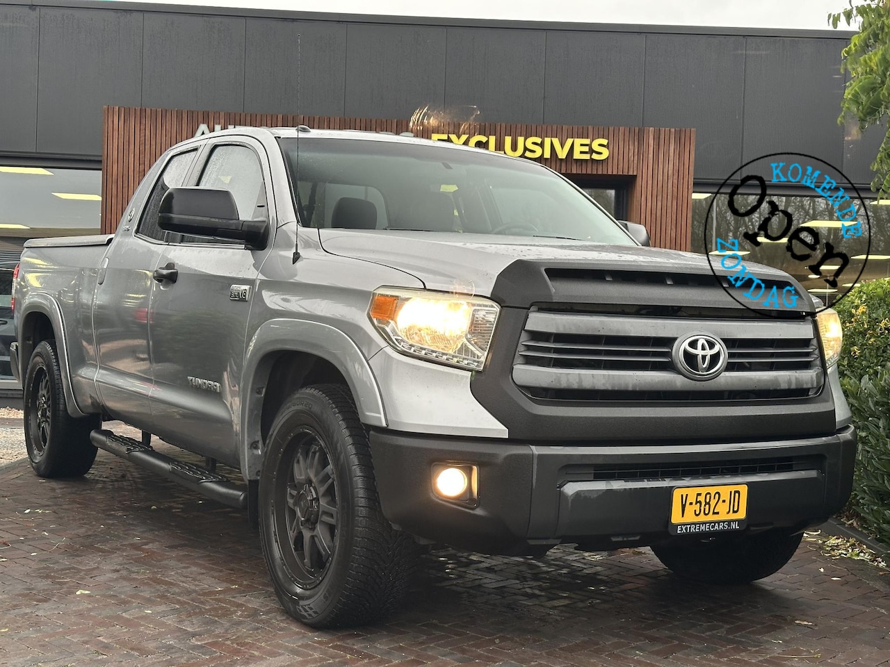 Toyota Tundra - 5.7 V8 Double Cab Luxe Leder Airco Cruise Trekhaak 20''LM LPG - AutoWereld.nl