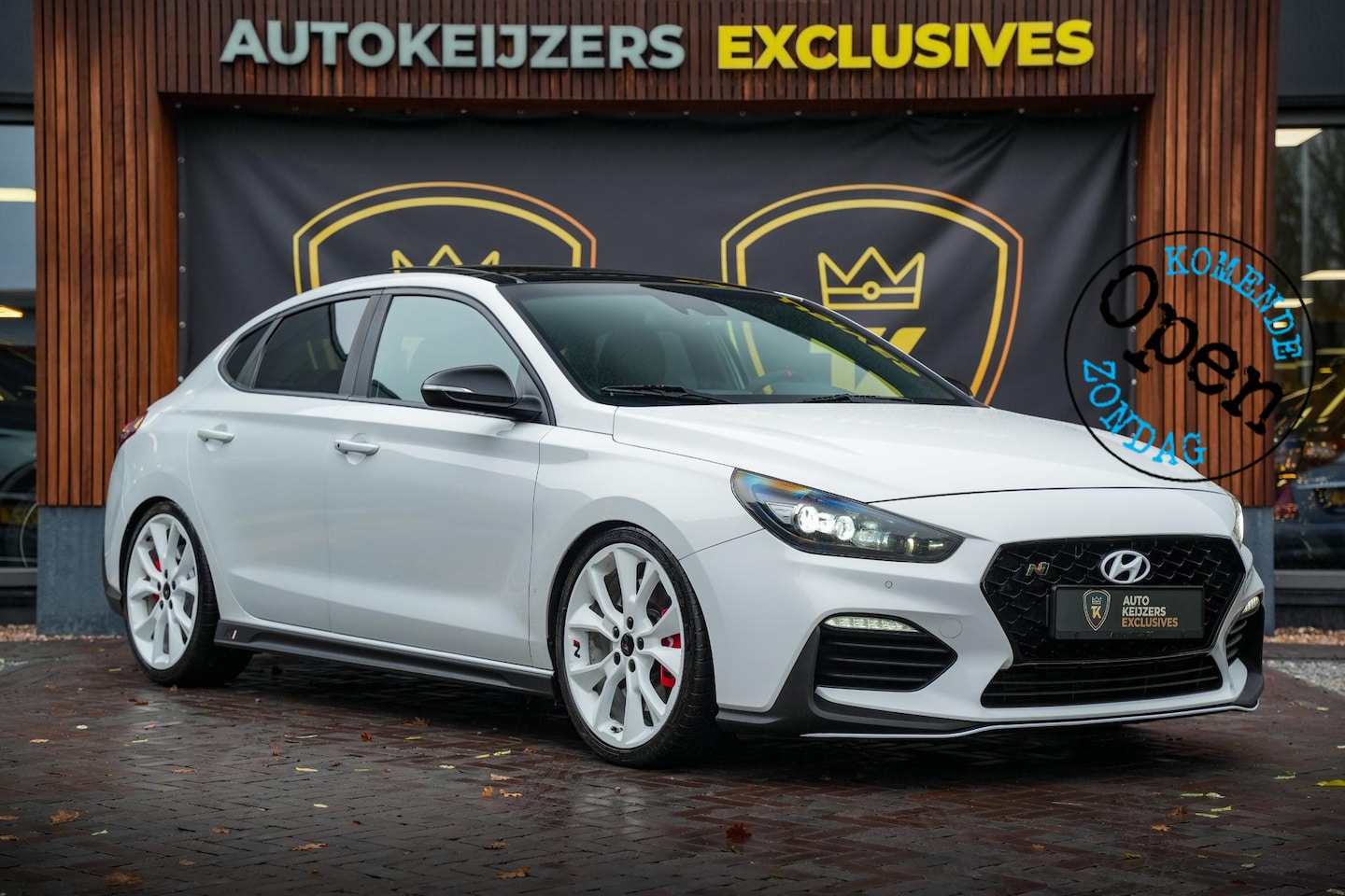 Hyundai i30 Fastback - 2.0 T-GDI N1 Panodak Pops And Bangs Navigatie Camera Stoelverw. Alcantara Keyless Stoel St - AutoWereld.nl