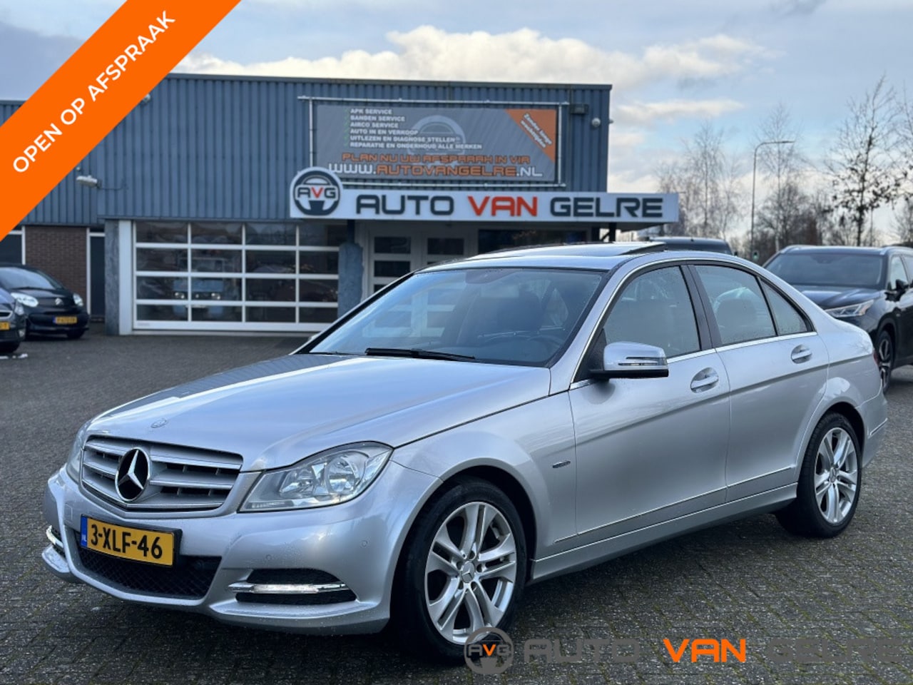 Mercedes-Benz C-klasse - 180 Aut Avantgarde Facelift Schuifdak 2013 - AutoWereld.nl