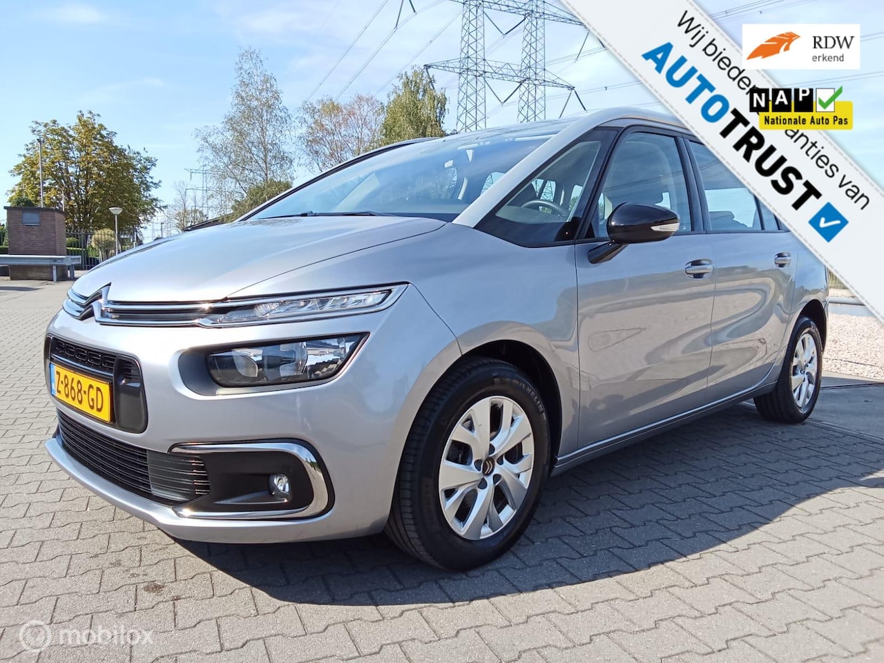 Citroën Grand C4 SpaceTourer - 1.5 BlueHDI/ 7Persoons/Automaat/cruise/clima - AutoWereld.nl