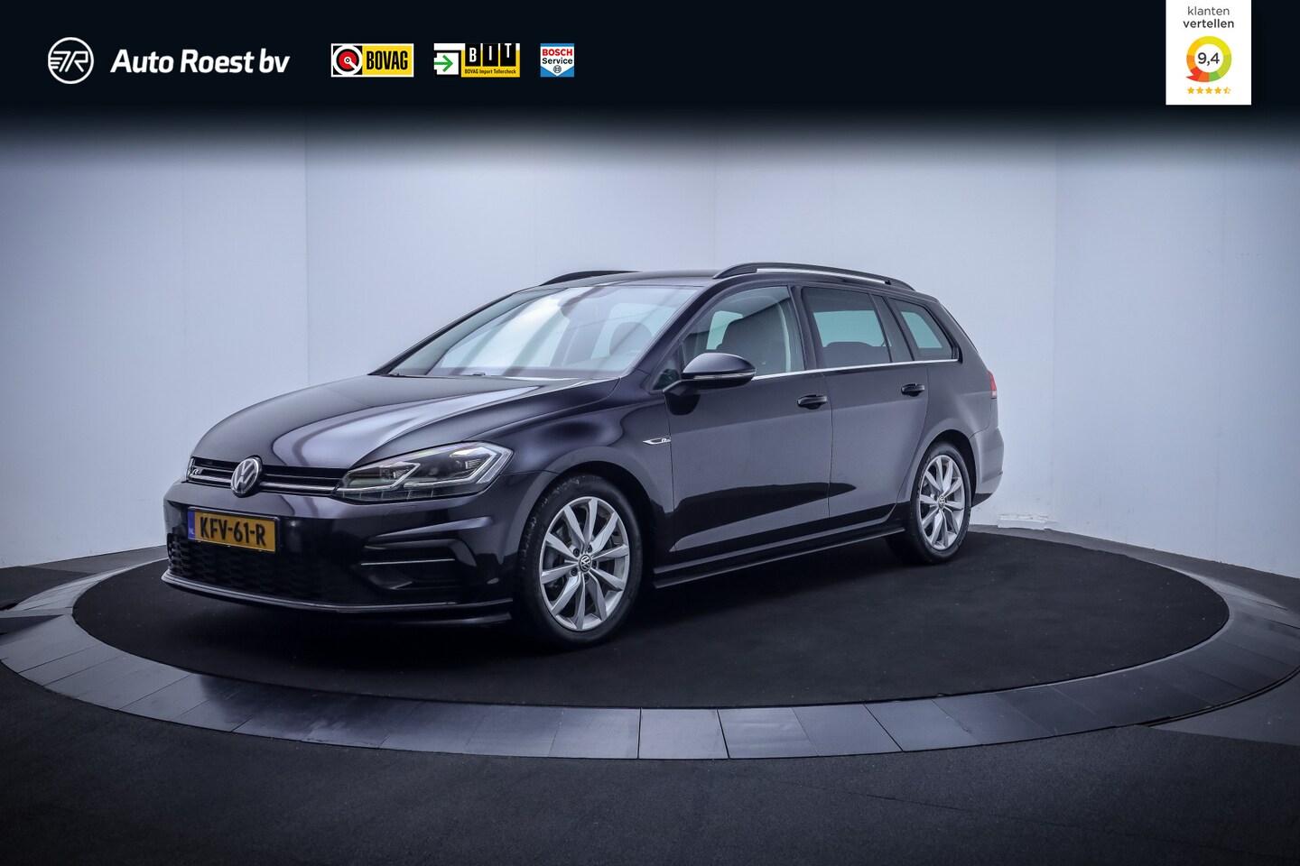 Volkswagen Golf Variant - 1.5TSI DSG R-LINE ERGOCOMF. + MASSAGE | FULL.LED | ELEK.TREKHAAK | CAMERA | ADAPTIEF CC | - AutoWereld.nl