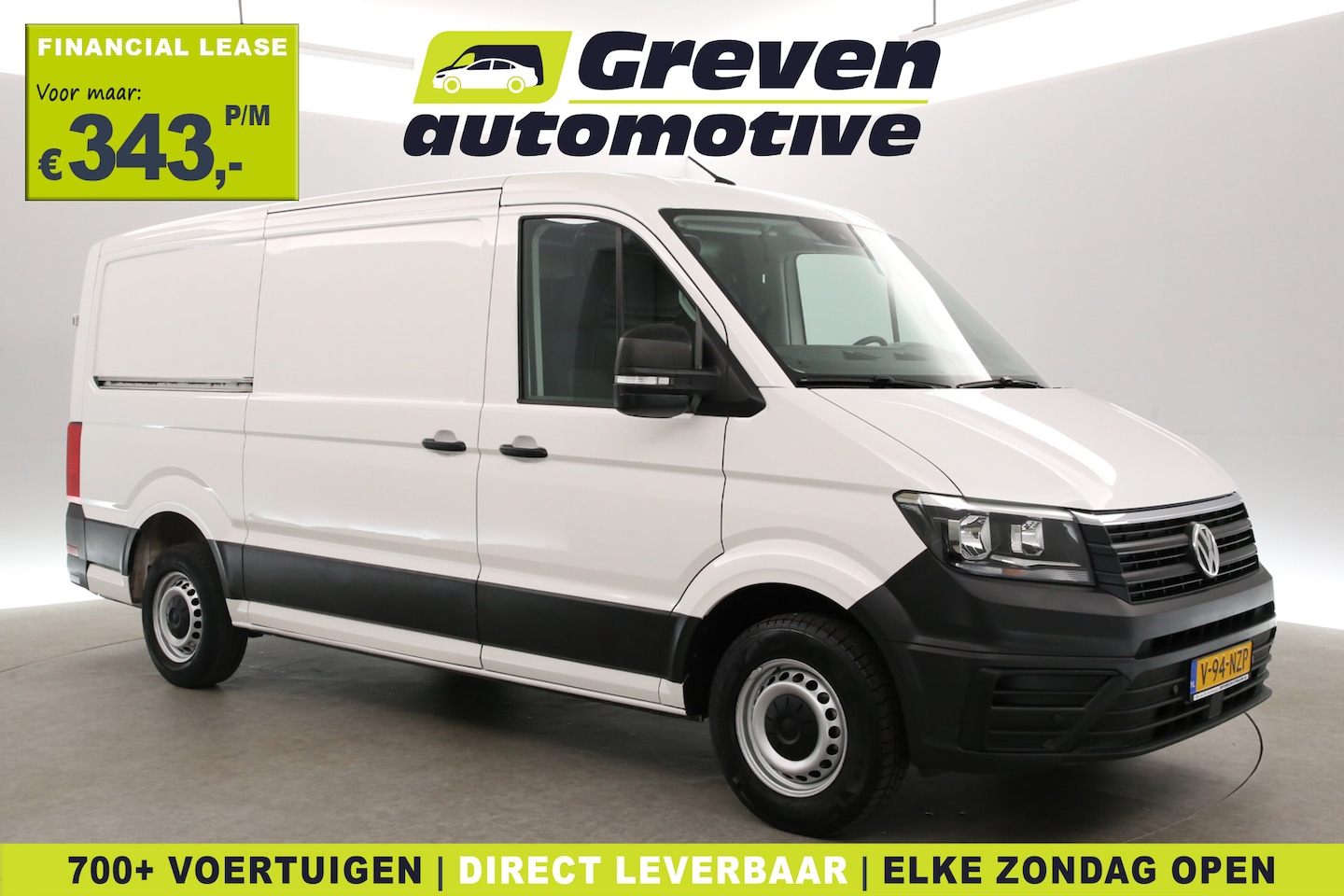 Volkswagen Crafter - 2.0 TDI L3H2 | 140PK | Airco | Parkeersens. | 2xSchuifdeur | Stoelverw. - AutoWereld.nl