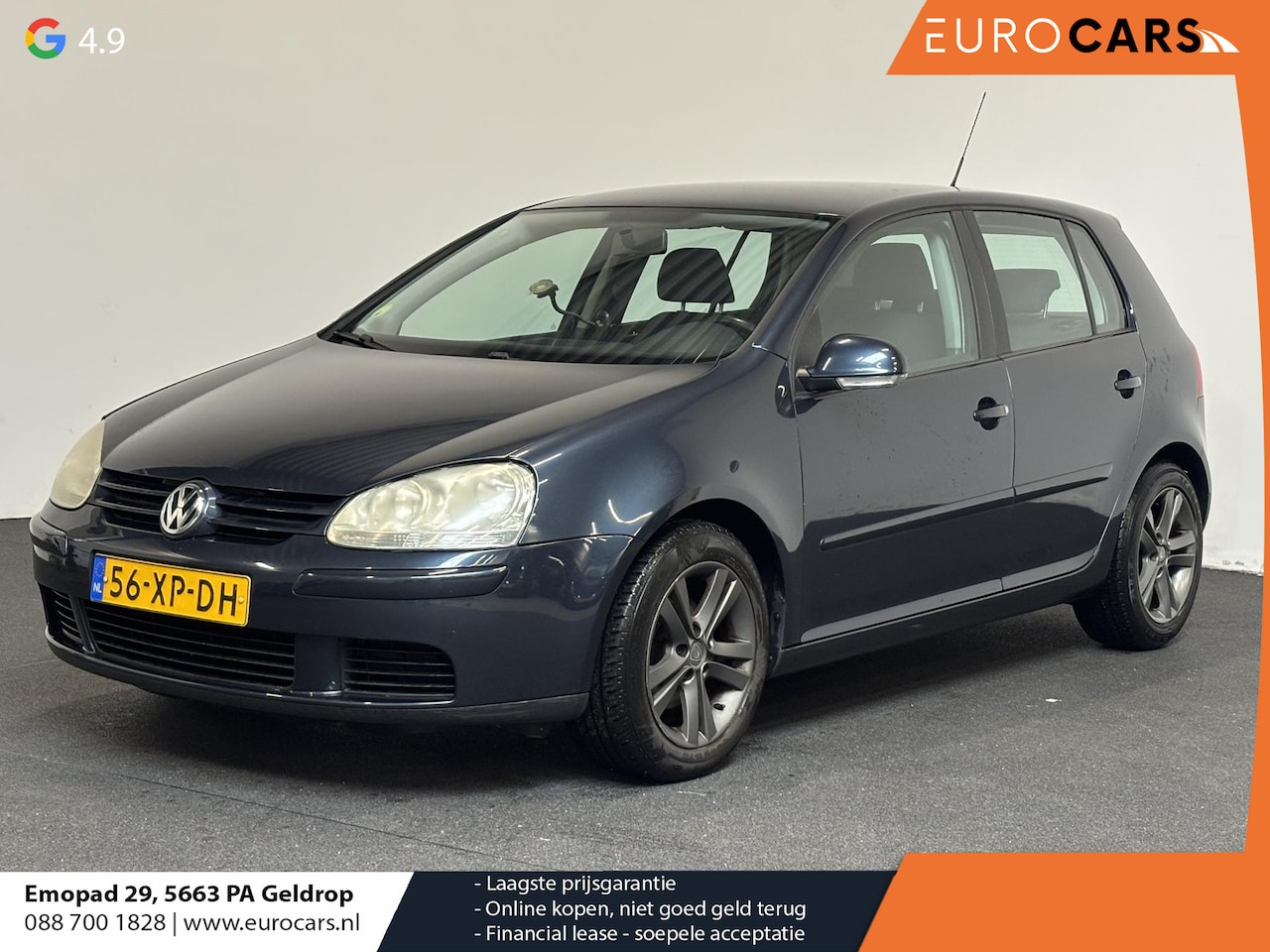 Volkswagen Golf - 1.6 Optive 4 Airco Lichtmetalen Velgen APK t/m 01-11-2026 HANDEL/EXPORT - AutoWereld.nl