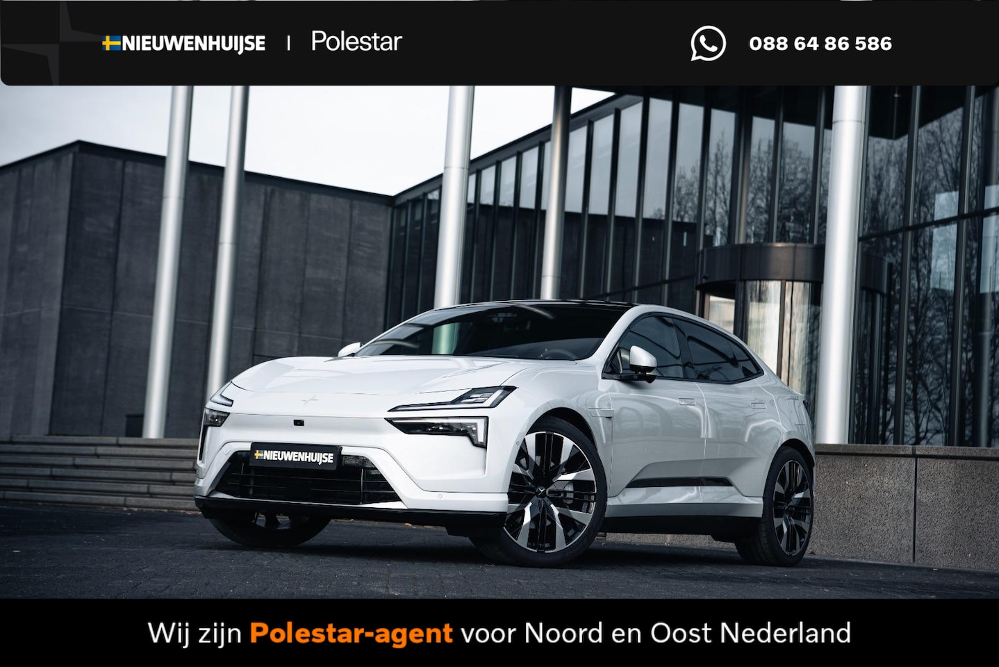 Polestar 4 - Long Range Dual Motor AWD 100 kWh Pilot | Plus | 22" Performance | Adaptive Cruise Control - AutoWereld.nl