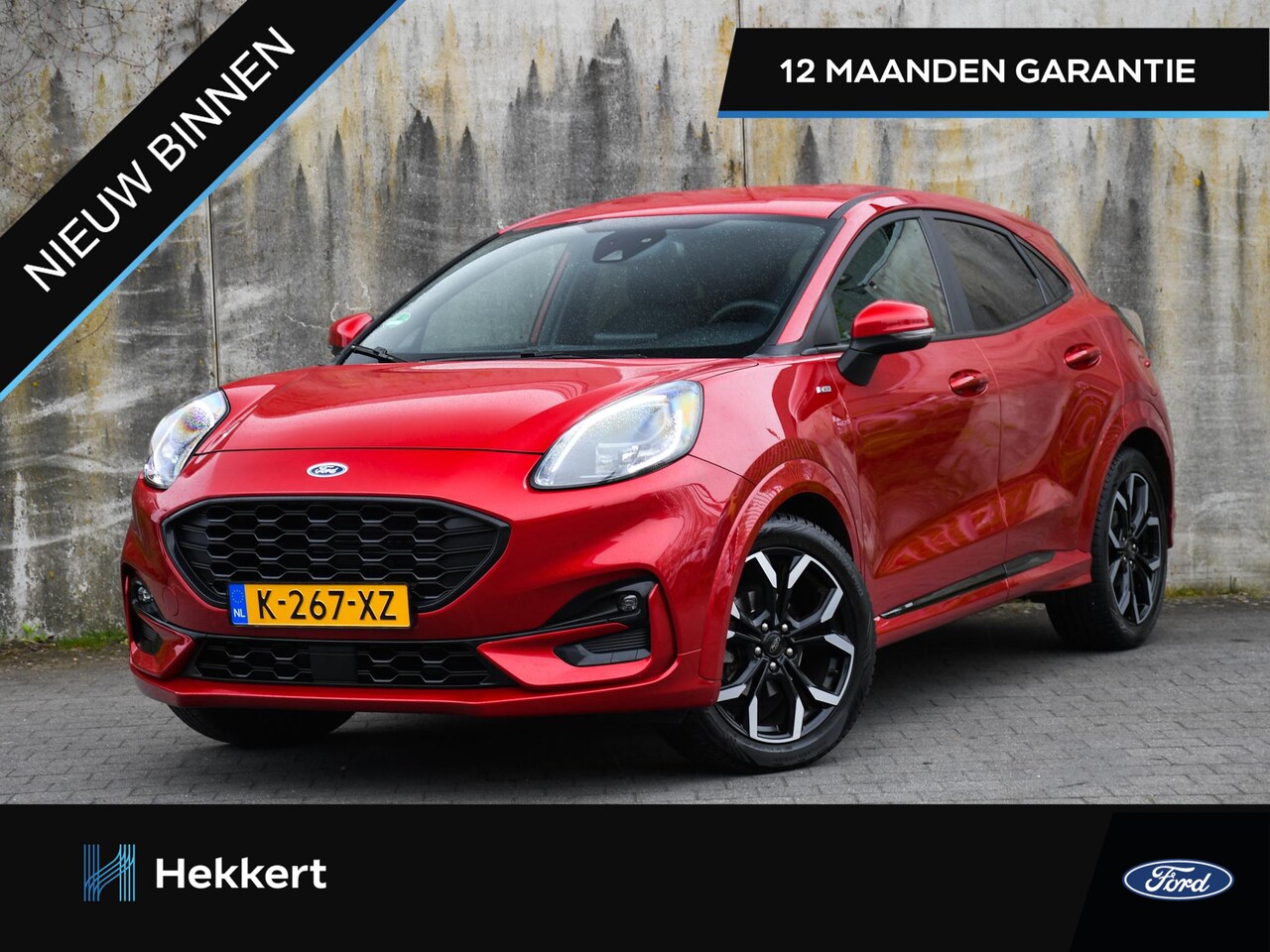 Ford Puma - ST-Line X 1.0 EcoBoost Hybrid 125pk TREKHAAK | PDC ACHTER | B&O | NAVI | DAB | APPLE-CARPL - AutoWereld.nl