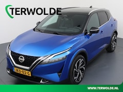 Nissan Qashqai - 1.3 MHEV Xtronic Tekna Plus | AUTOMAAT | Panoramadak | Lederen Bekl. | BOSE Audio |