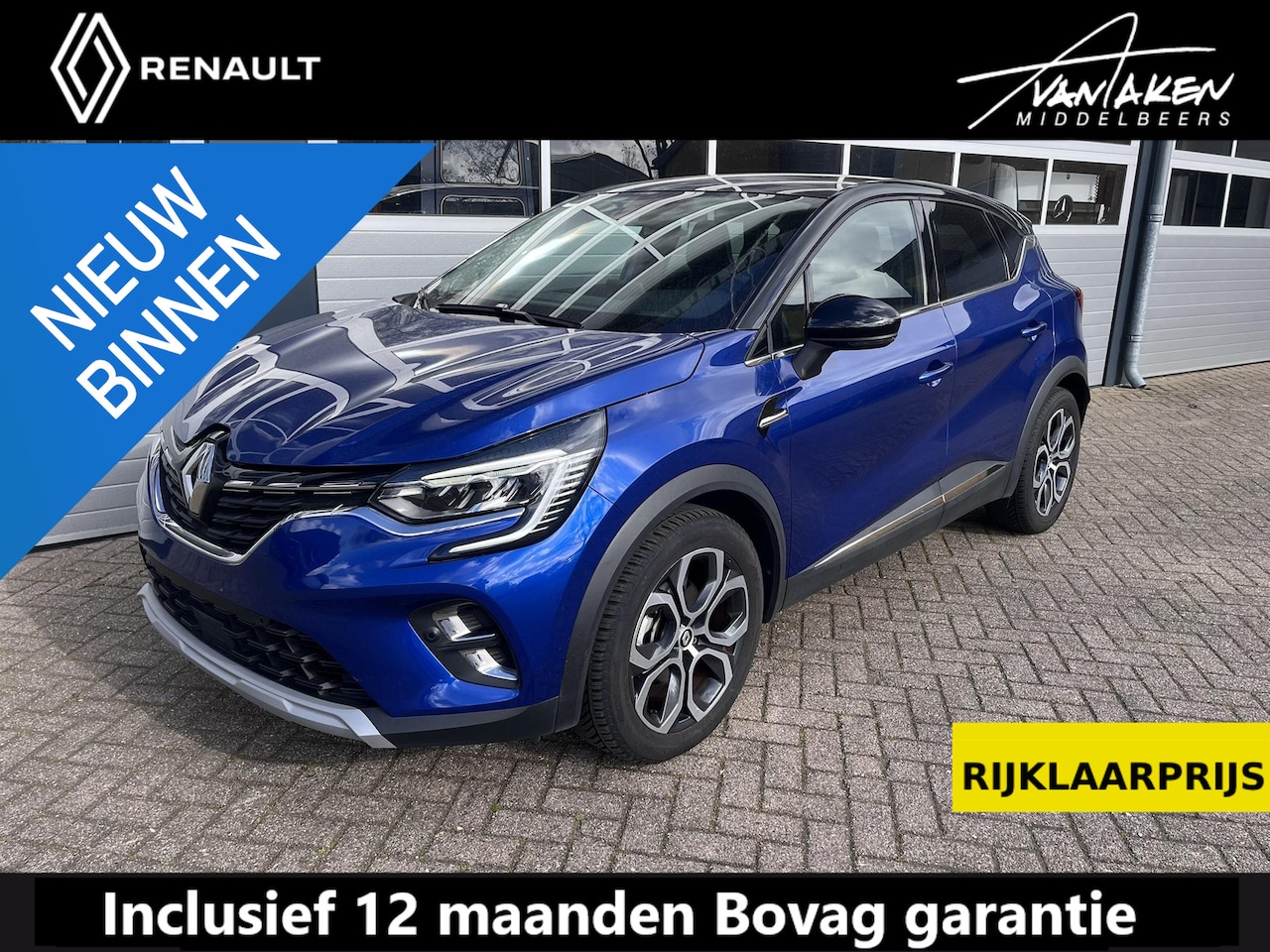 Renault Captur - 1.6 E-Tech Hybrid 145 Intens - AutoWereld.nl