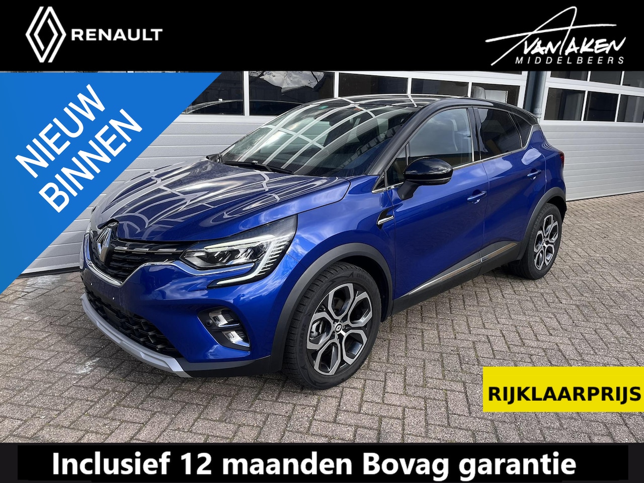 Renault Captur - 1.6 E-Tech Hybrid 145 Intens - AutoWereld.nl