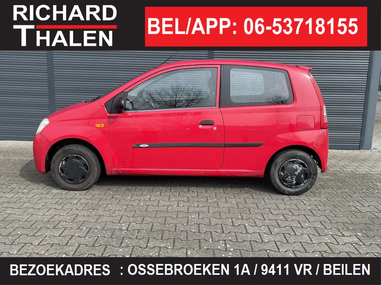 Daihatsu Cuore - 1.0 OSAKA ( koppeling defect ) - AutoWereld.nl
