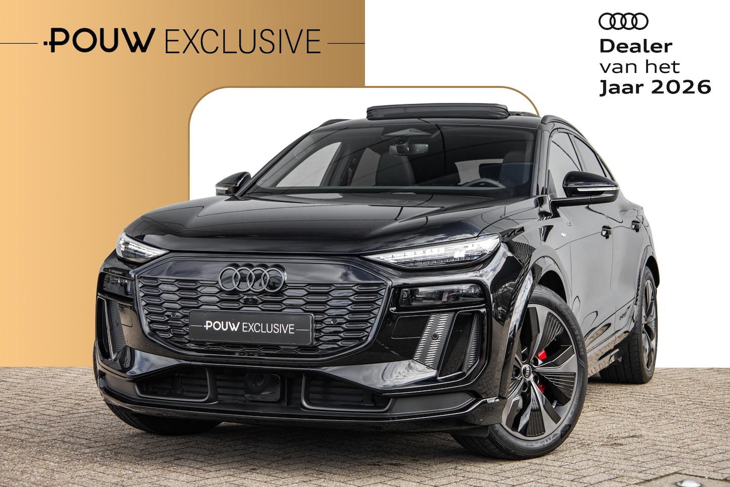 Audi Q6 Sportback e-tron - 388pk S Edition quattro 100 kWh | 21" LMV | Trekhaak | Panoramadak | Luchtvering | 360 Cam - AutoWereld.nl