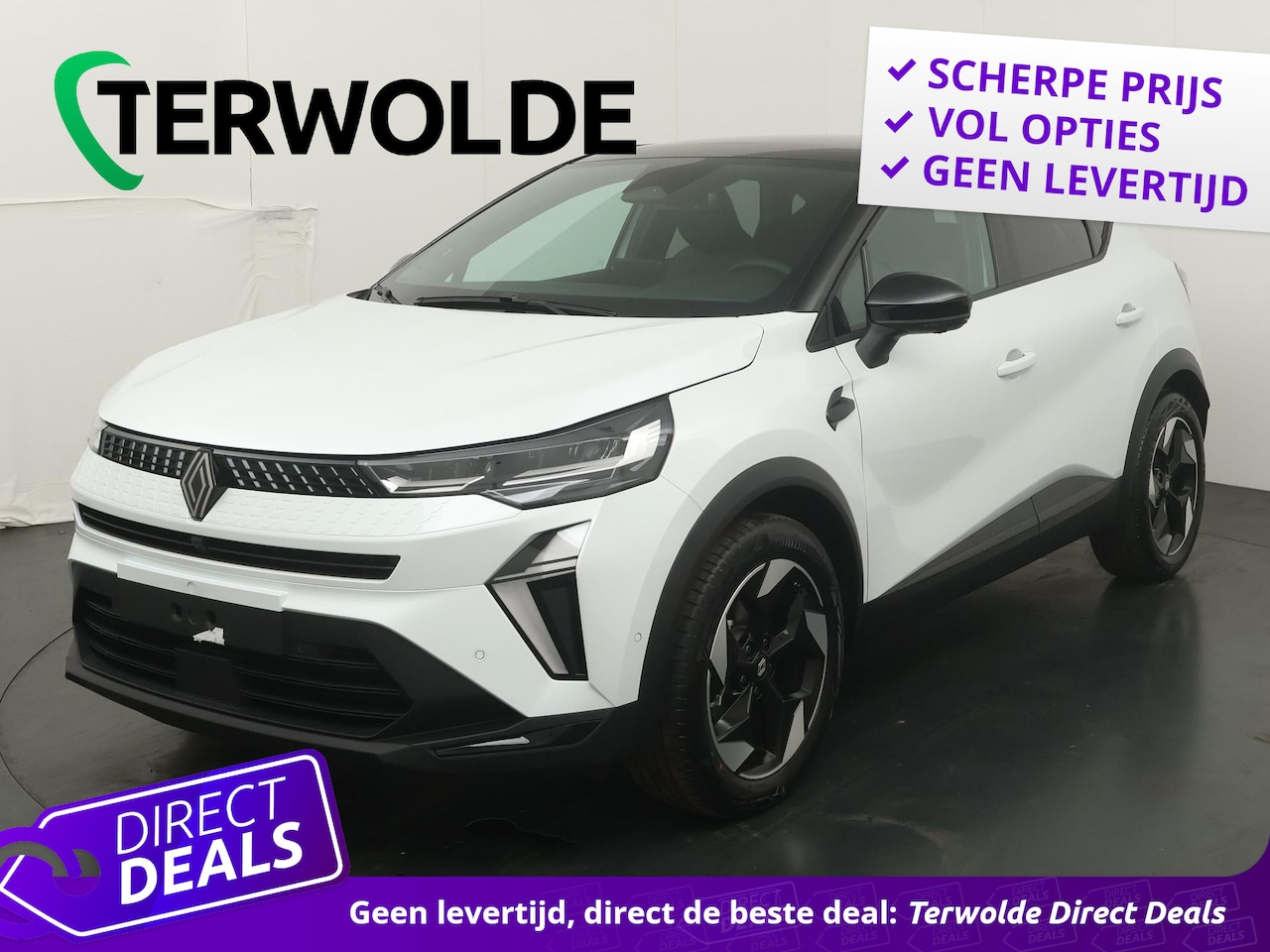 Renault Captur - 1.8 E-Tech full hybrid 160 techno | pack winter | pack light & sound | pack advanced drivi - AutoWereld.nl