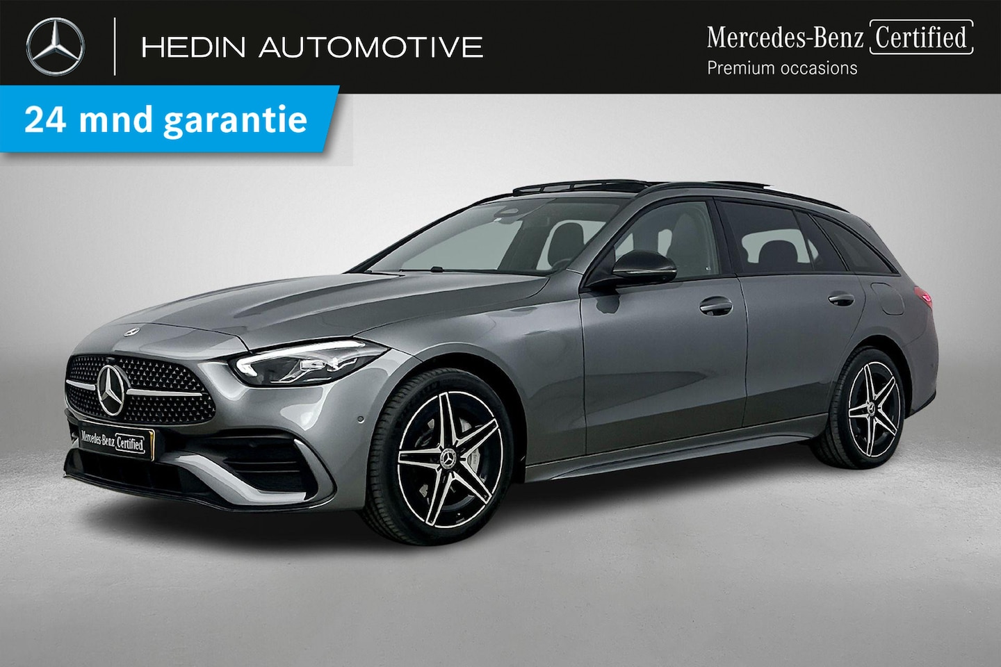 Mercedes-Benz C-klasse Estate - C 300e Automaat Star Edition AMG Line | Nightpakket | Panoramadak | Distronic | Parkeerpak - AutoWereld.nl