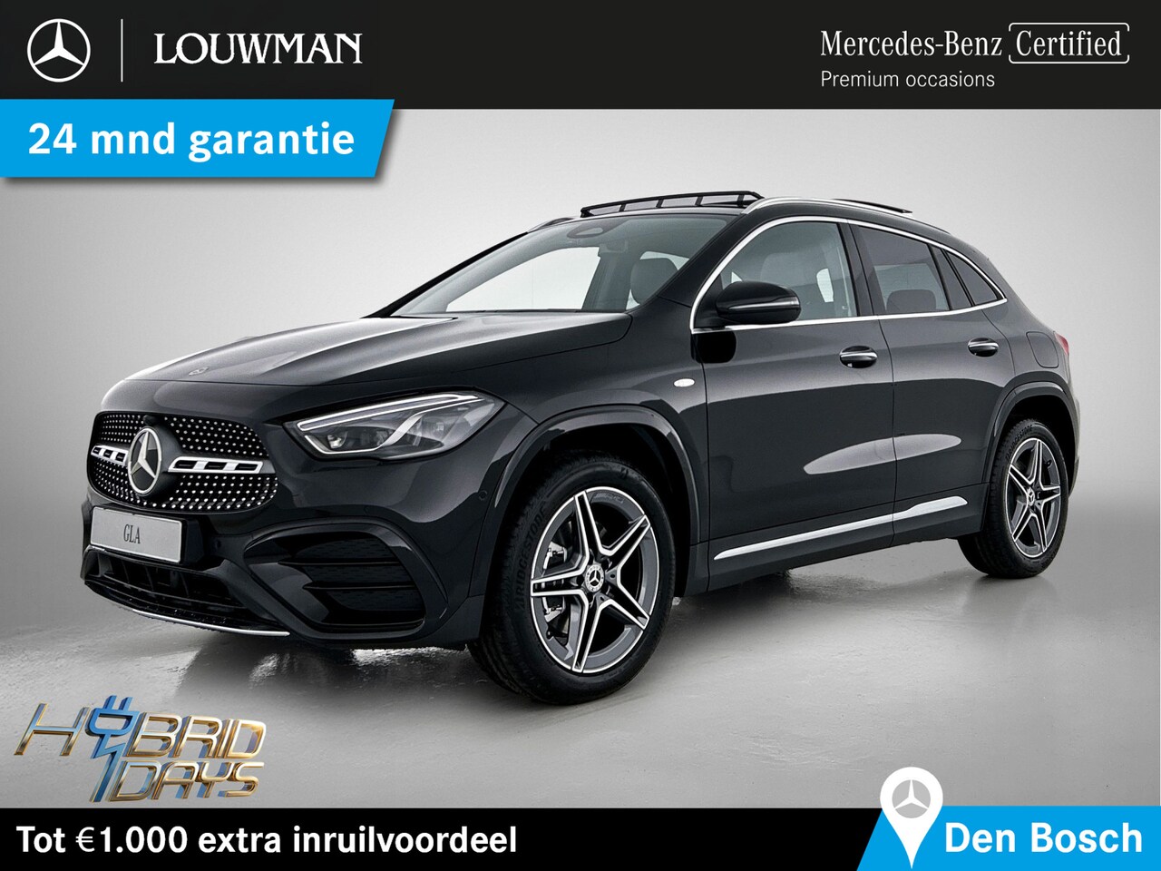 Mercedes-Benz GLA-Klasse - 250 e Business Solution AMG | Trekhaak | Advanced sound system | GUARD 360 ° Vehicle prote - AutoWereld.nl