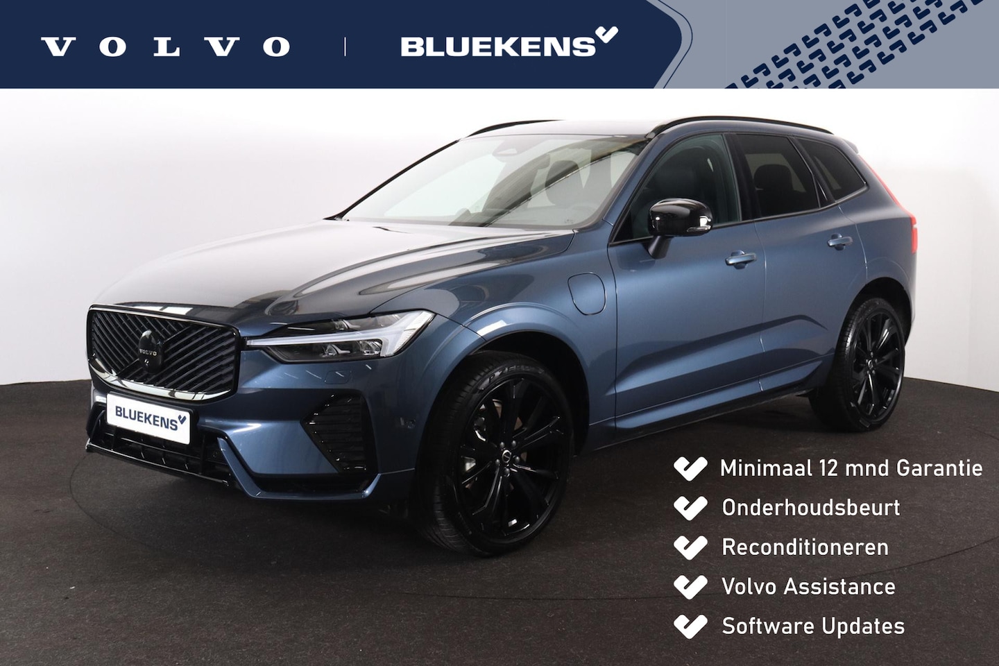 Volvo XC60 - T6 Recharge AWD Ultra Black Edition - Panorama/schuifdak - IntelliSafe Assist & Surround - - AutoWereld.nl