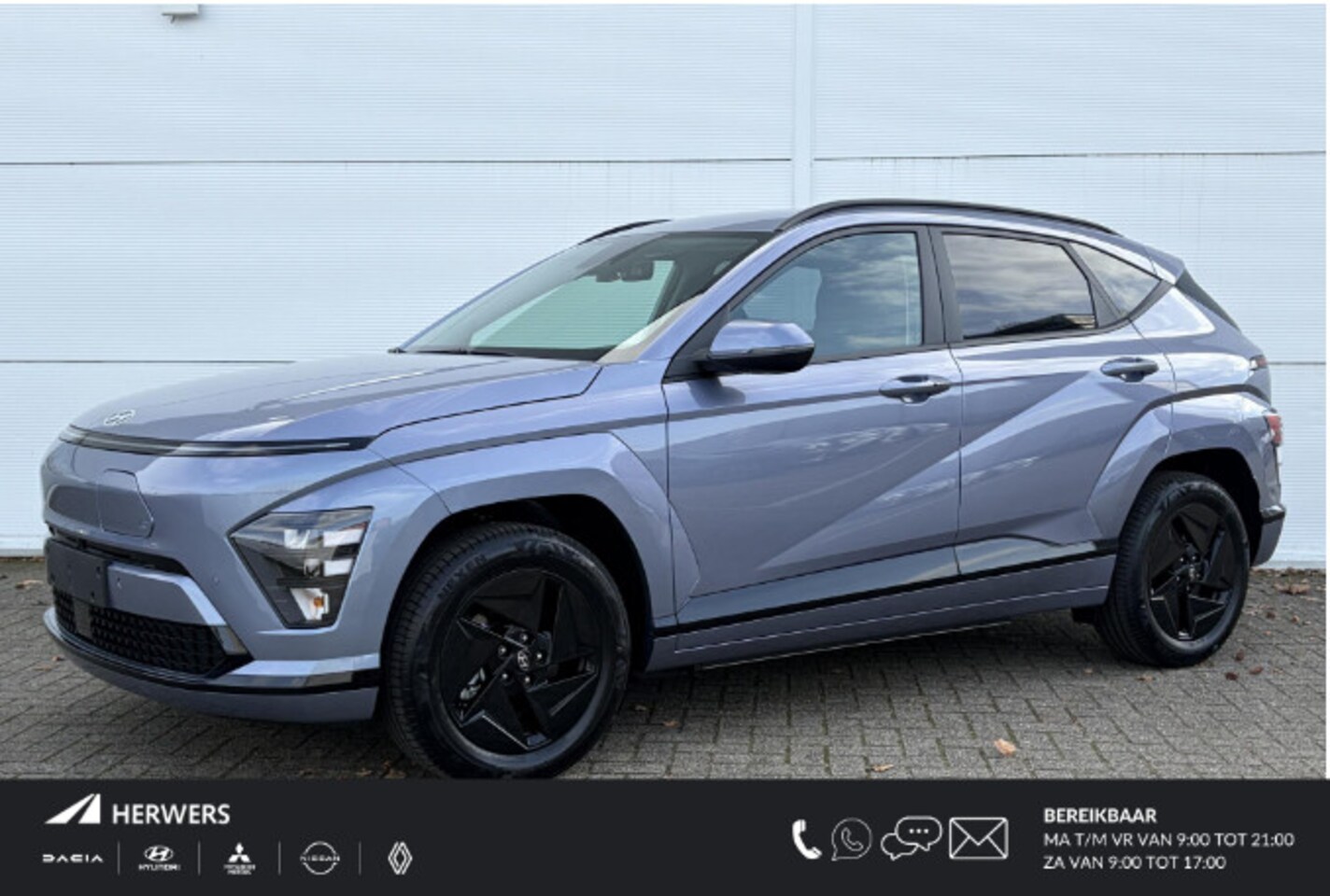 Hyundai Kona Electric - Long Range Pure Edition 64.8 kWh / Navigatie / Apple & Android carplay / Airco / Achteruit - AutoWereld.nl