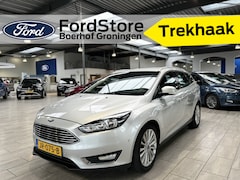 Ford Focus Wagon - 125pk Titanium | Nwe. distributieriem | Trekhaak | Voorruit verwarmd | Camera | Clima | Cr