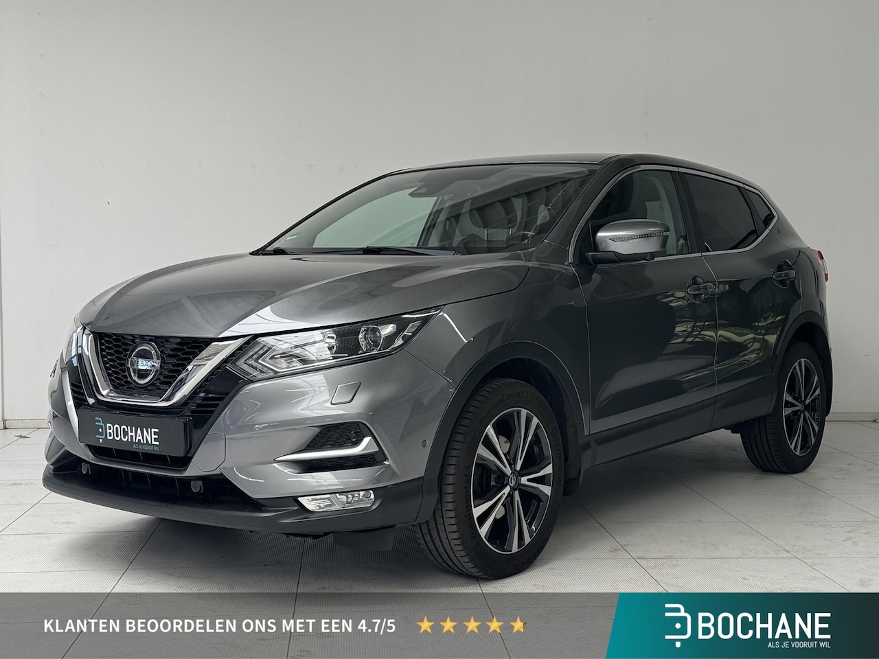 Nissan Qashqai - 1.3 DIG-T N-Connecta | Stoelverwarming | Navigatie | 360° Camera | Apple CarPlay / Android - AutoWereld.nl