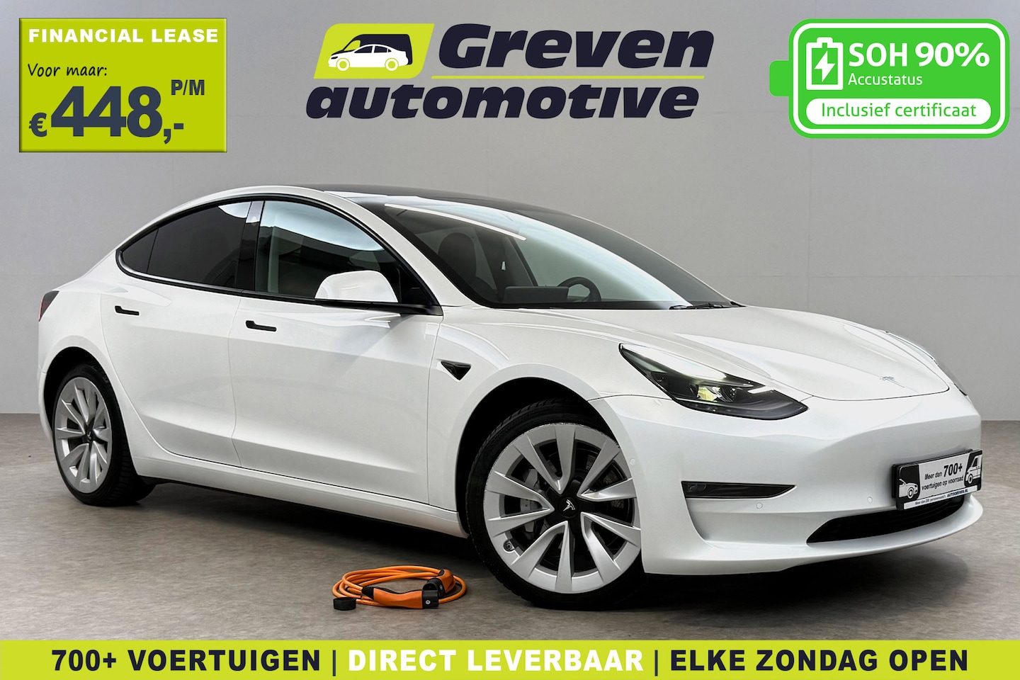 Tesla Model 3 - Long Range RWD Long Range AWD 351PK 75 kWh Facelift | Warmtepomp | Autopilot | Snelladen | SOH 90% | Pano - AutoWereld.nl