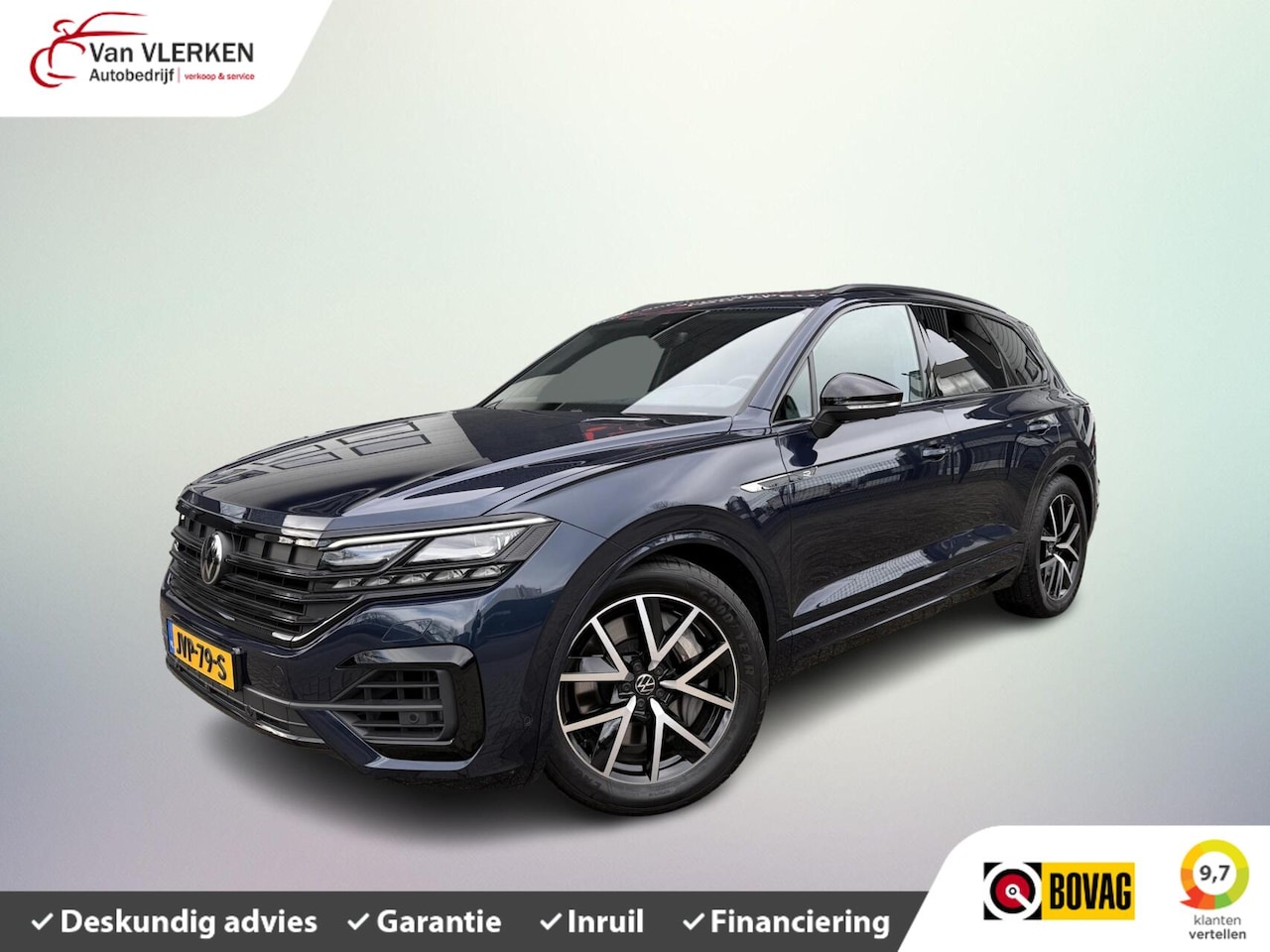 Volkswagen Touareg - 3.0 TSi 4MOTION R EHYBRID PANO LEER HEADUP TREKHAAK - AutoWereld.nl