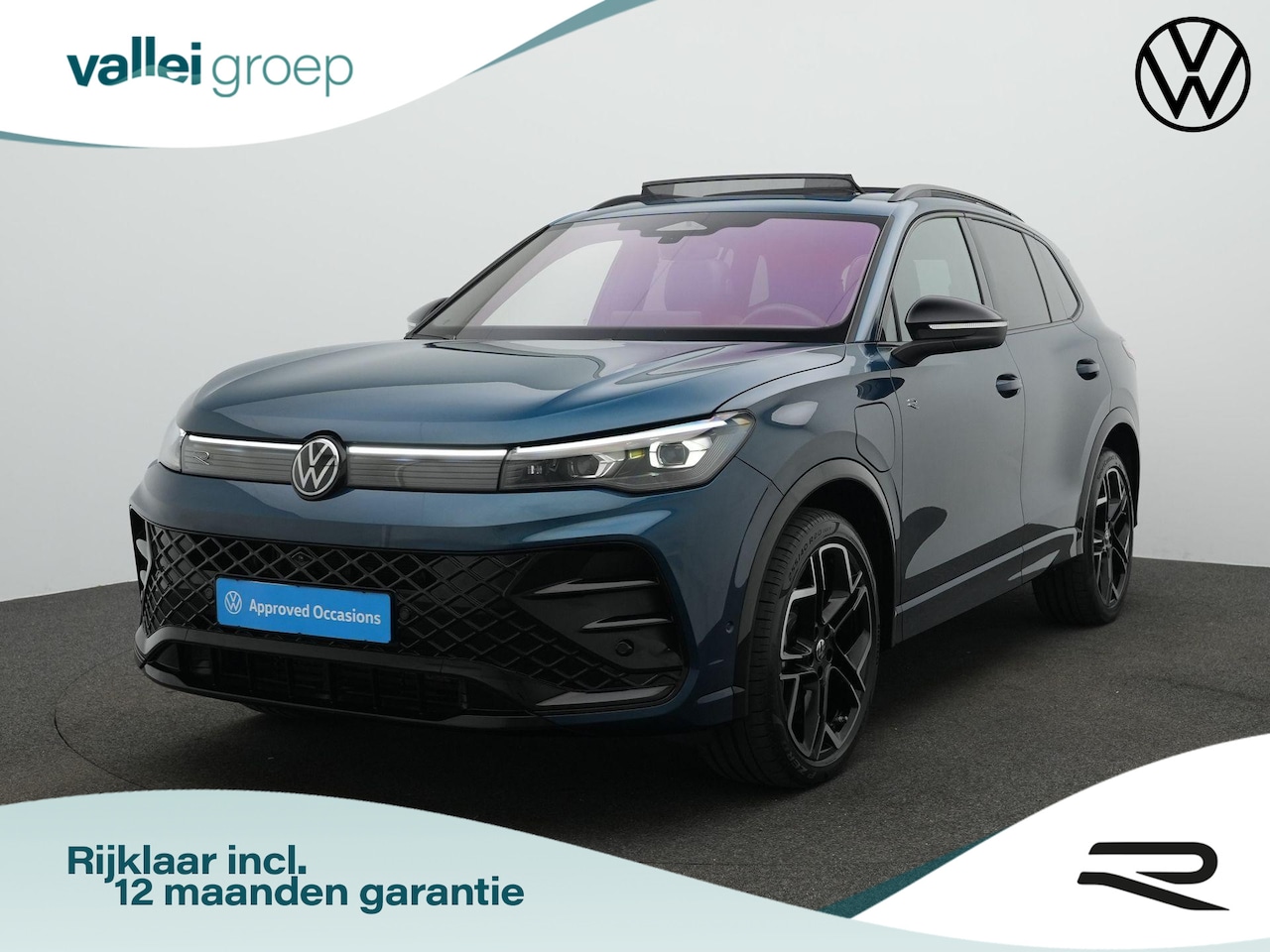 Volkswagen Tiguan - 1.5 eHybrid 272 pk R-Line | Panoramadak | Trekhaak | Leder | Geheugen-/ventilatiestoelen | - AutoWereld.nl