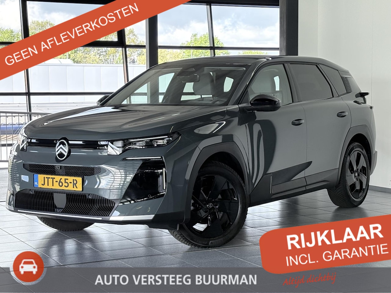 Citroën C5 Aircross - 1.2 Hybrid 145 Max Automaat, Adapt Cruise, Hype Grey, Comfort Seats, Winterpack - AutoWereld.nl