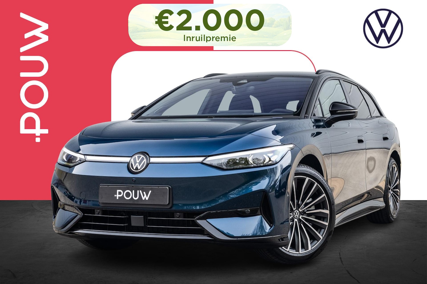 Volkswagen ID.7 Tourer - 286pk Pro Limited Edition 77 kWh | Trekhaak Wegklapbaar | 20" Velgen - AutoWereld.nl